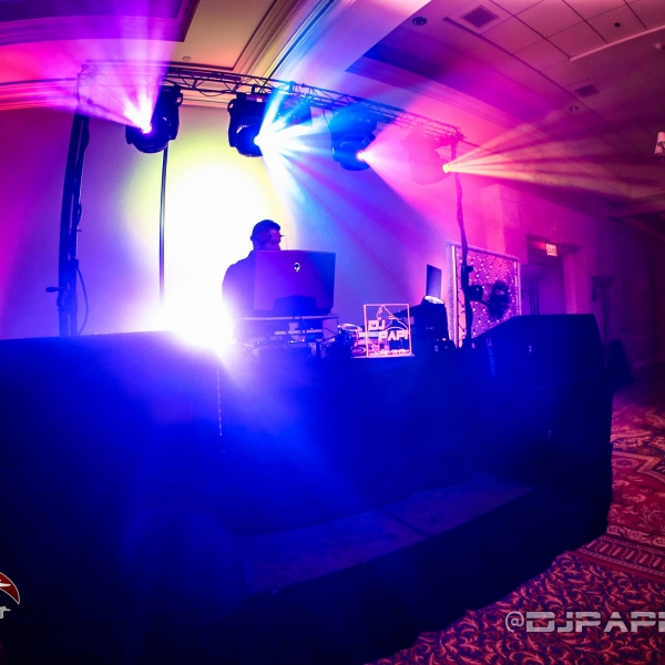 DJ Papi at a Wedding at the Waterside Marriott