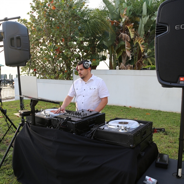 DJ Dex Waterside for a Private Birthday Party